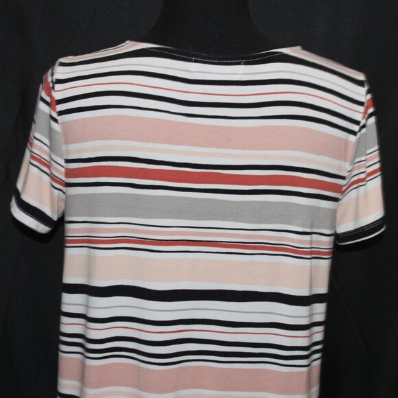 Liz Claiborne Career Stripe Top - Picture 6 of 11